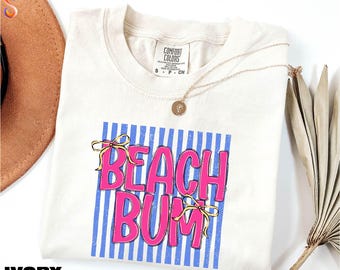 Camiseta playera, camiseta con ambiente veraniego, camiseta para viaje a la playa, camiseta estilo preppy playero, sudadera de vacaciones, camiseta Comfort Colors