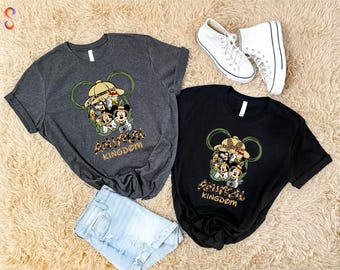 Animal Kingdom Shirt, Disney Family Trip T-Shirt, Disneyland Safari Sweatshirt, Mickey and Friends Tee, Safari Family Matching Hoodie