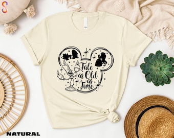 Tale as Old as Time T Shirt, Beauty And The Beast Sweatshirt, Disney Princess Shirt, Princess Belle Shirt, Disney Shirt, Beauty Belle Shirt