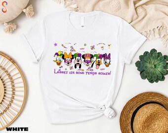 Disney Mardi Gras Shirt, Laissez Les Bons Temps Rouler Shirt, Mardi Gras Squad Carnival Tee, Mickey and Friends Sweatshirt, Louisiana Shirt