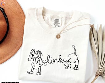 Comfort Colors Slinky Dog T-Shirt, Disney Slinky Dog Shirt, Disneyland Shirt, Disney Toy Story Shirt, Disneyland Family Vacation Sweatshirt