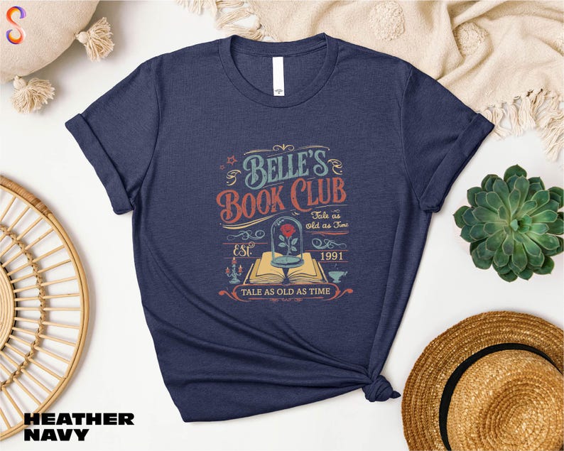 a t - shirt with a picture of a book club on it