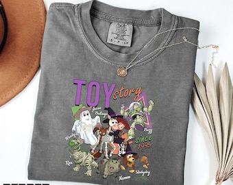 Toy Story Since 1995 Halloween Shirt, Disney Halloween Sweatshirt, Disneyland Trip Tee,You've Got a Friend in Me Comfort Colors T-Shirt