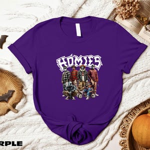 Chicano Homies Thug Life Shirt, Killer Gangster T-Shirt, Halloween Streetwear Sweatshirt, Horror Movie Sweater, Spooky Vibes Outfit