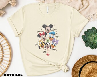 Mickey and Friends Balloon Shirt, Disney Trip Sweatshirt, Disney Friends Tee, Retro Disneyland Sweater, Comfort Colors T-Shirt