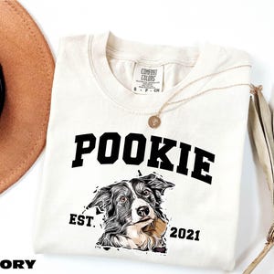 Custom Pet Comfort Colors Shirt, Custom Dog Sweatshirt, Personalized Dog Shirt, Dog Mom Gift, Custom Cat Shirt, Pet Lover Sweatshirt