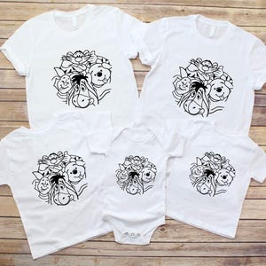 Winnie The Pooh And Friends Shirt, Disney Pooh Shirt, Pooh Bear Sweatshirt, Disney Family Shirt, Disneyland T-Shirt, Family Matching Shirt