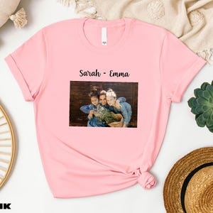 Personalisiertes T-Shirt, Benutzerdefiniertes Hemd, maßgeschneidertes Hemd, Ihr Foto Hemd, passende benutzerdefinierte Hemden, benutzerdefinierter Text Hemd, benutzerdefiniertes Geschenk Hemd