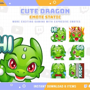 Cute Dragon Emote