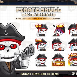 Pirate Skull Emote