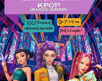 Treasure Hunt - Ready to Play - Ages 7-9 - K-Pop Demon Hunters