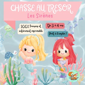 Treasure Hunt - Turnkey - 3-4 years old - The Mermaids
