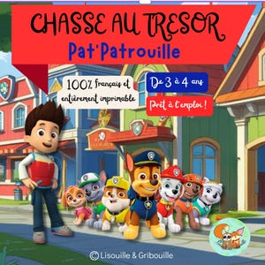 Treasure Hunt - Turnkey - 3-4 years - Paw Patrol