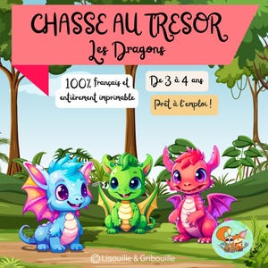Treasure Hunt - Turnkey - 3-4 years - The Dragons