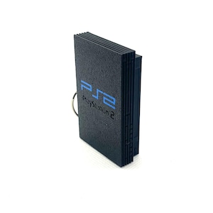 PS2 Console Keychain