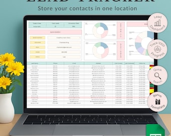 Bleinen Sie Tracker-Spreadsheet: Kunden- und Call-Tracking-Vorlage (Vorlage für Google Sheets)