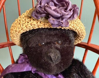 Black Gorilla Boyds Bears Viola Magillacuddy #91351 Tags Crochet