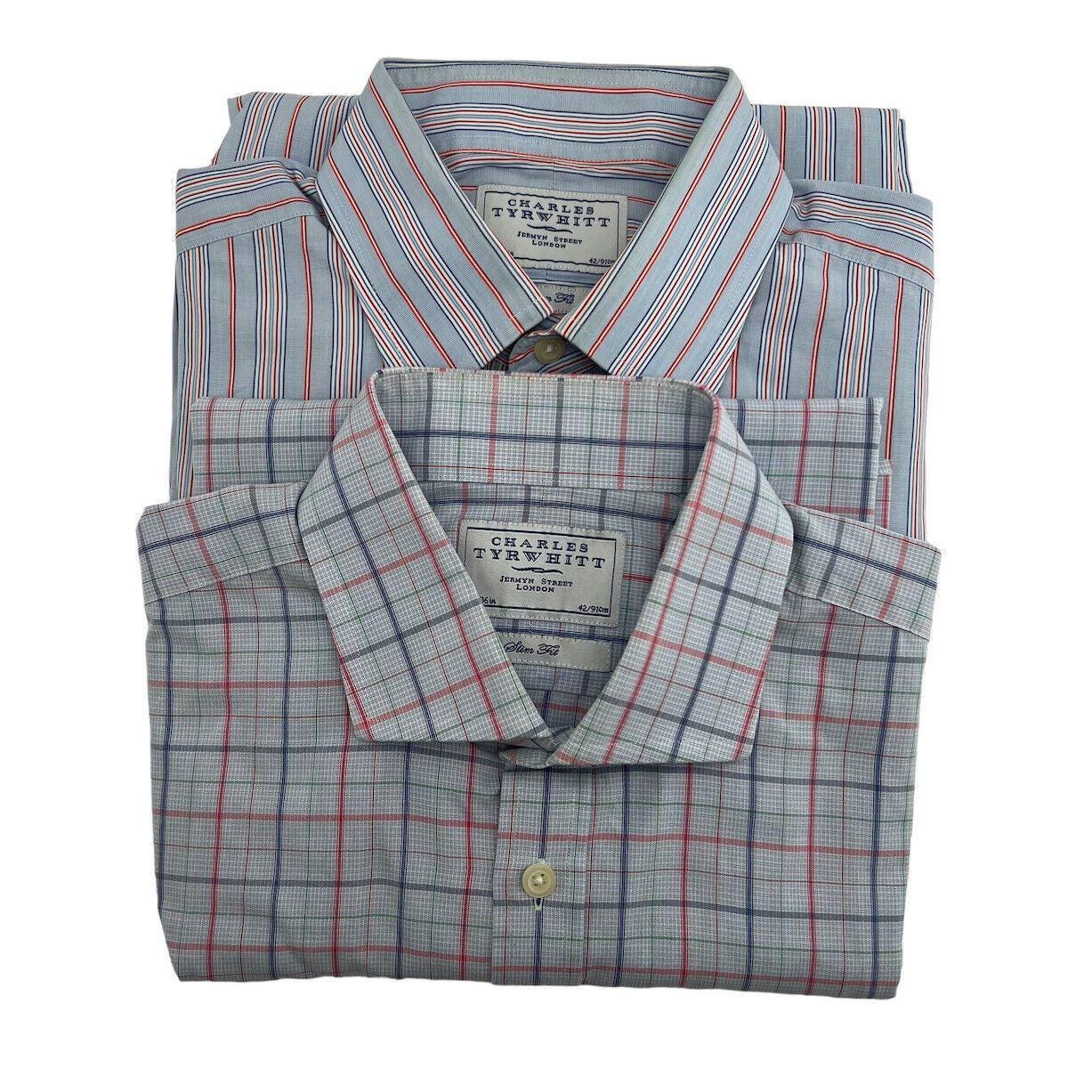 charles tyrwhitt dress shirts Charles Tyrwhitt White Men's Dress Shirt- Size 17/33 in – The Saved  Collection main image 0