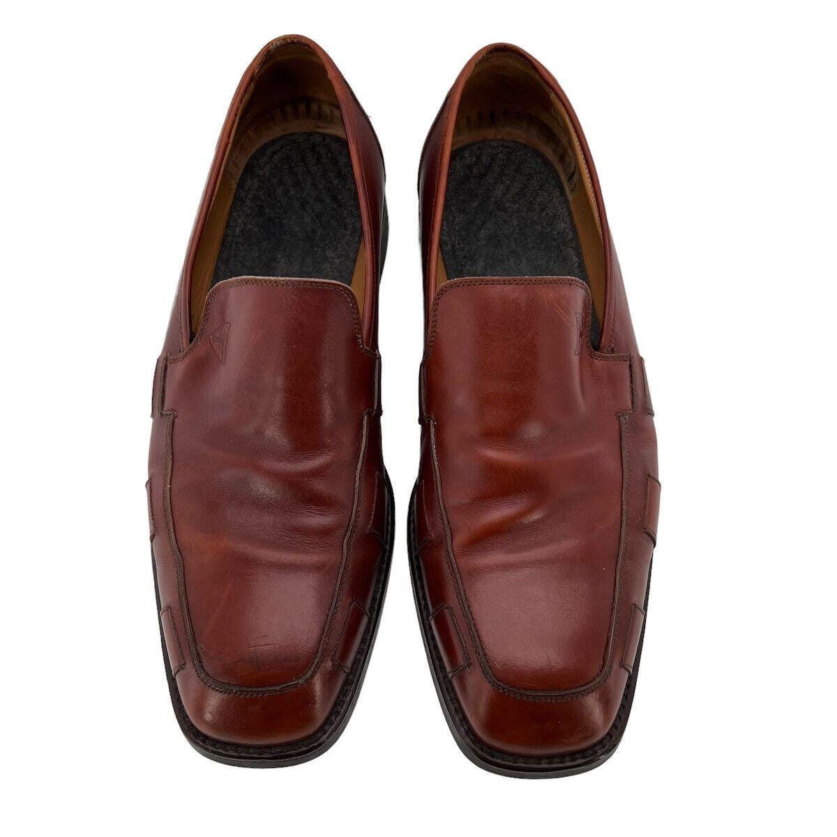 Michael Toschi Mens 11 M Loafer Slip on Brown Kidskin Italy  display picture 3