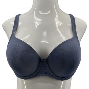Soutien-gorge à armatures Soma 36C avec doublure Bonnet souple bleu EUC