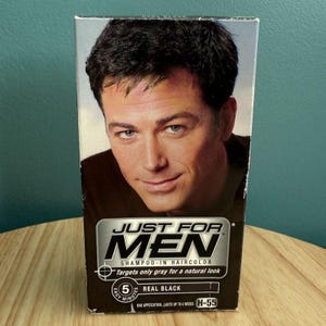 Just For Men Shampoo-In Haircolor Real Black H-55
