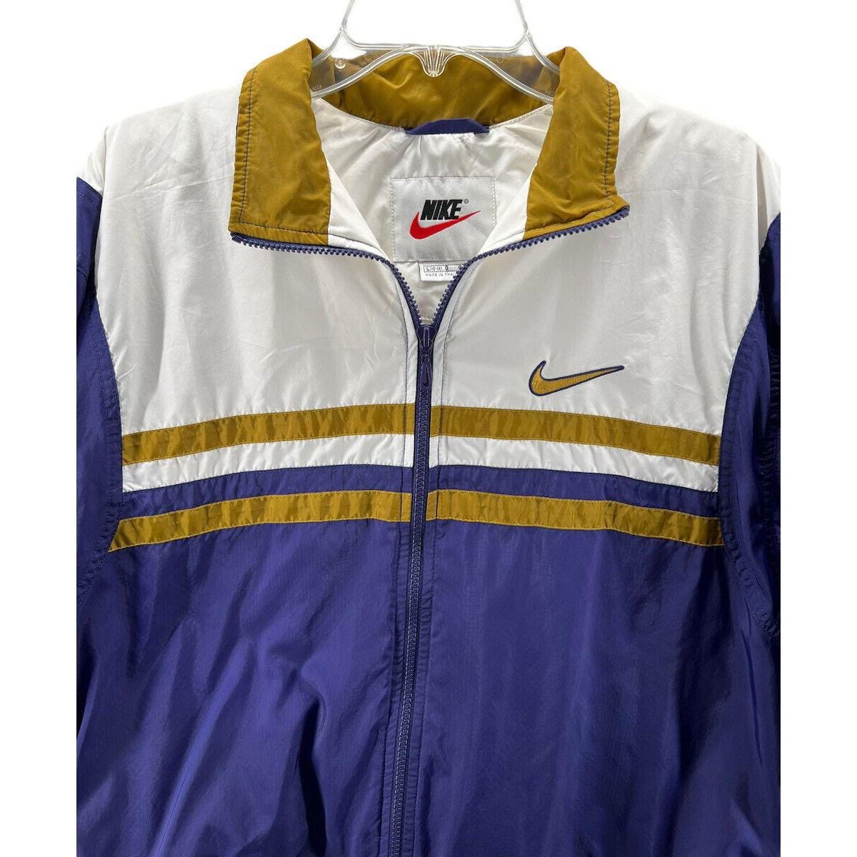 white gold nike windbreaker