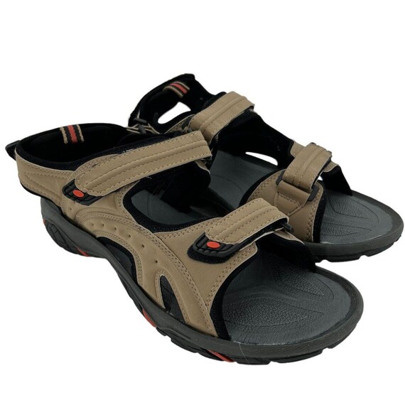 Men\'s Tan Outdoor Sandals - Tan/Black Amazon.com | REEF Mens Sandals, The Groundswell, Black/Tan  main image 4