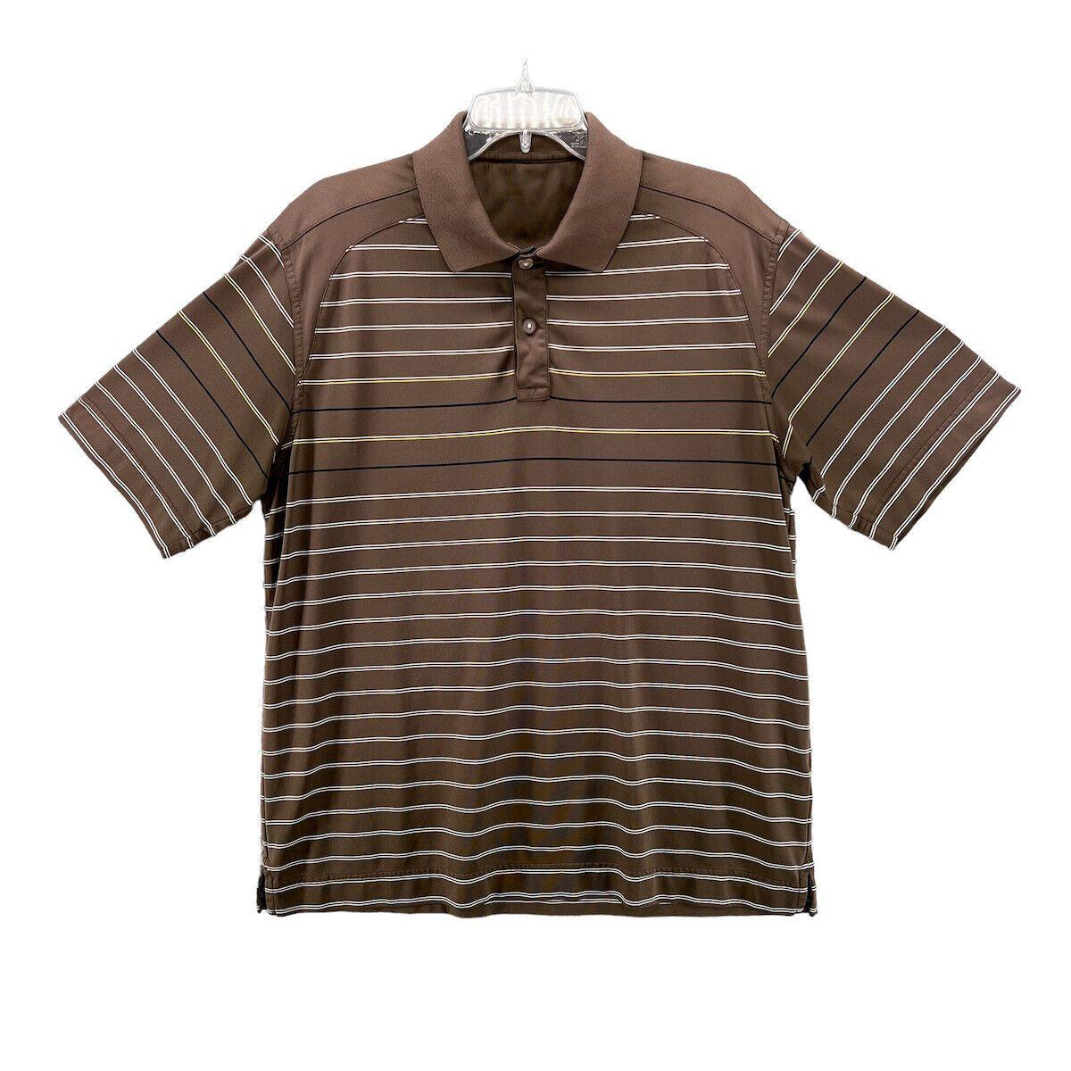 Vintage Brown Mens Polo Shirt