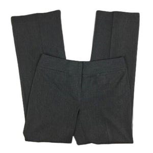 Pantalones International Concepts Inc. para mujer, talla 6, corte petite, gris, pierna recta, 29 x 30
