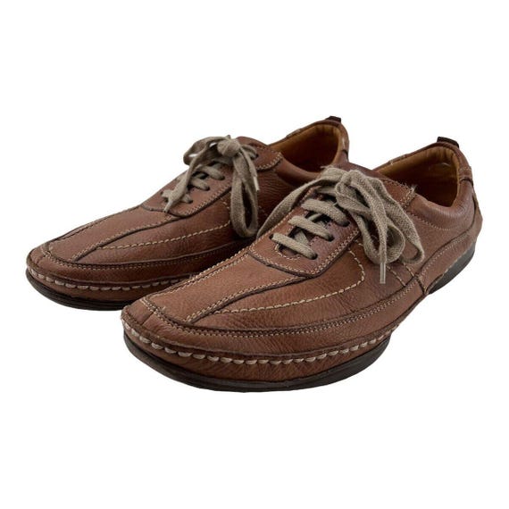 Sandro Moscoloni Mens Shoe 10 D Leather Casual Oxford Lace  display picture 3