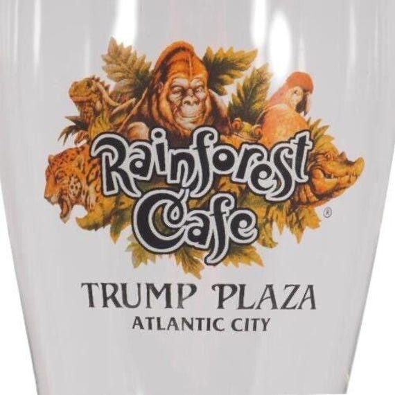 Trump Plaza Pilsner Atlantic City Rainforest Cafe Retired - Etsy