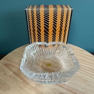 Hoya Crystal Ashtray - Etsy