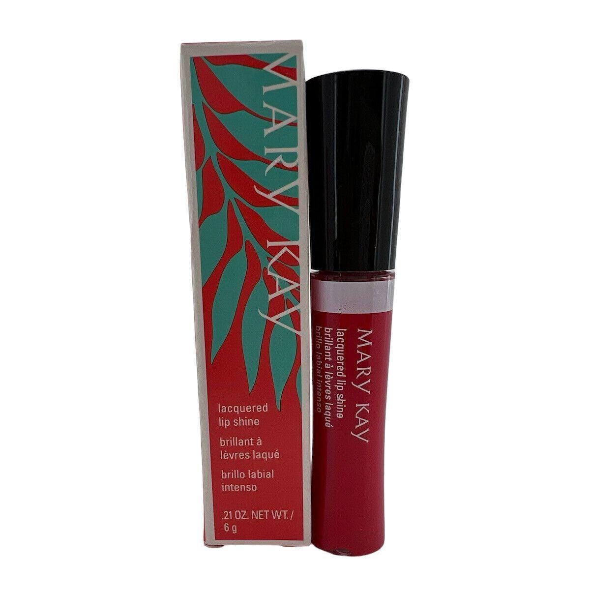 Mary Kay Tropical Mandarin Lacquered Lip Shine .21 Oz 6g - Bold
