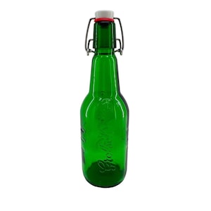 Grolsch Bügelverschluss Bierflasche aus grünem Glas 16 oz selbst gebraut