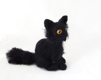 Custom Black Cat Halloween Ornament