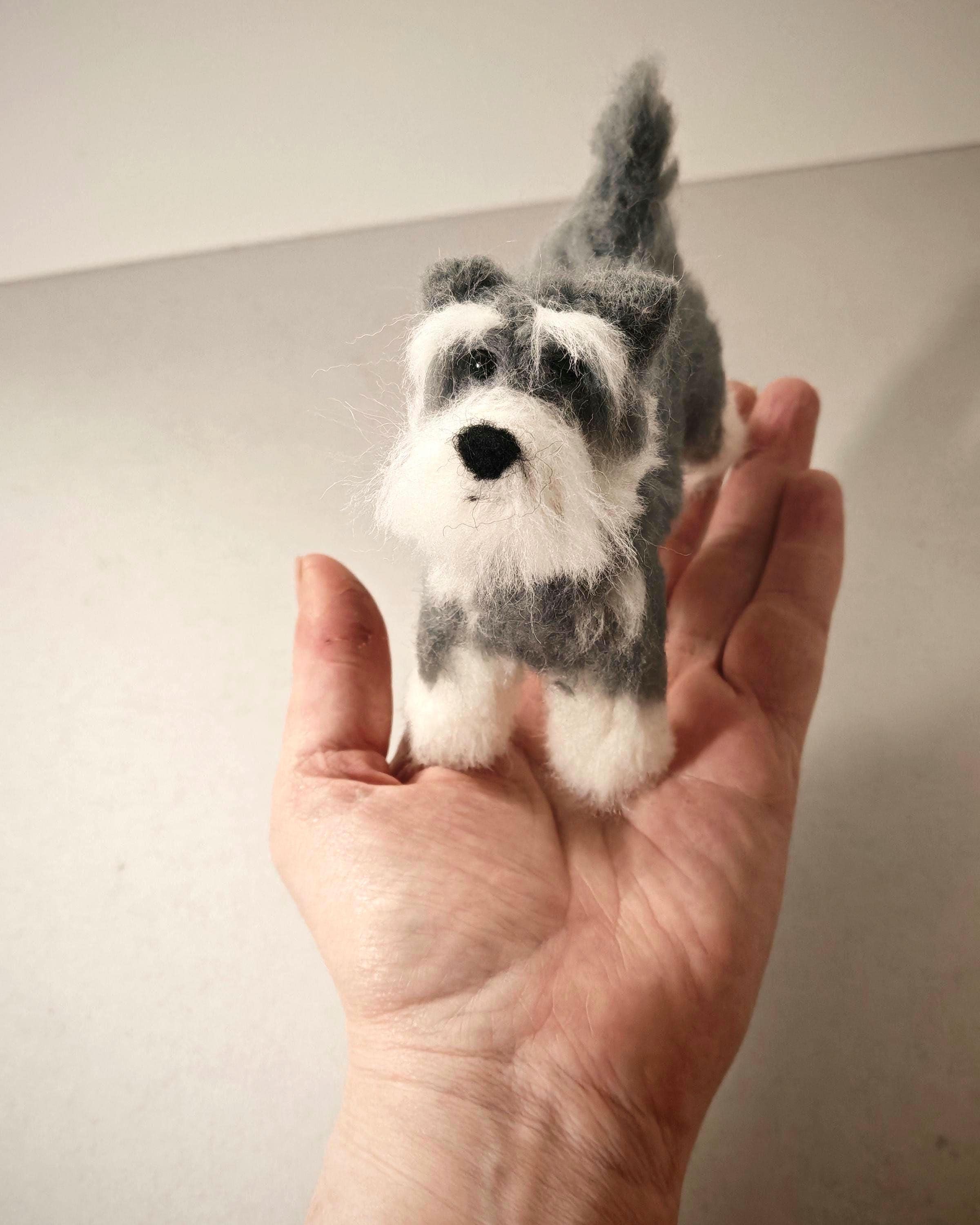 Felt Miniature Schnauzer - Etsy