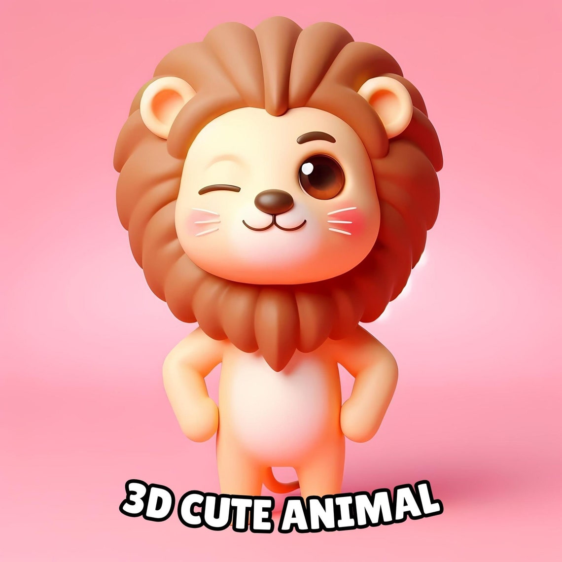 Custom Cute 3d Model Character 3d Cute Animal 3d Printing 3d