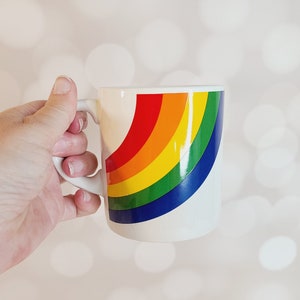 Vintage Rainbow Mug