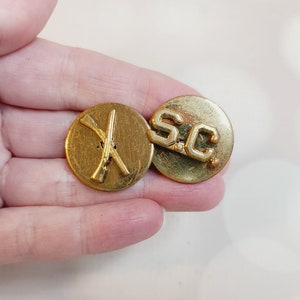 Vintage Military Insignia Pins
