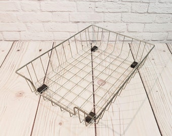 Vintage Wire Paper Basket