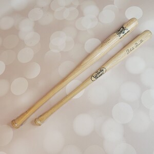 Vintage Pirates Louisville Slugger Mini Souvenir Bats, Set of 2