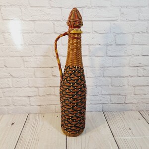 Vintage Wire Wrapped Decanter