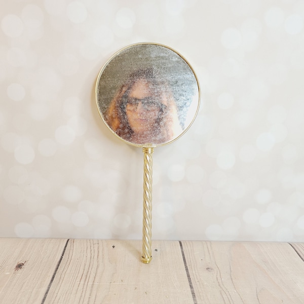 Vintage Hand Mirror - Etsy
