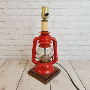 Vintage Lantern Lamp, Dietz