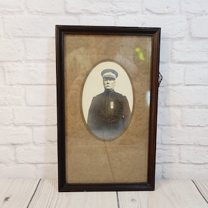 Vintage Military Gentleman Portrait