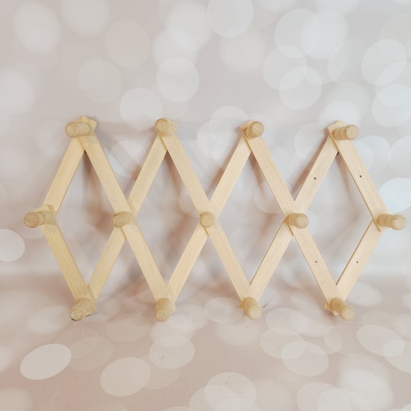 Accordion Peg Rack Etsy Australia