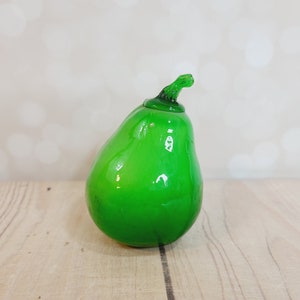 Vintage Glass Pear