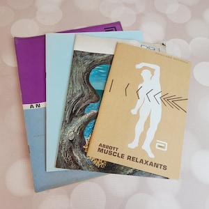 Vintage 1960s Medical Pamphlets