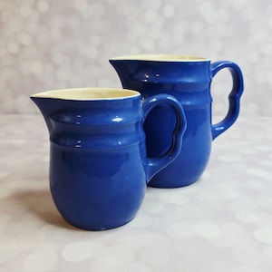 Vintage Oxford Stoneware Pitchers, Set of 2