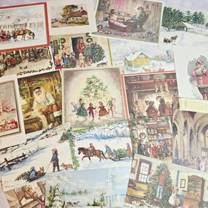 Vintage Christmas Cards Lot